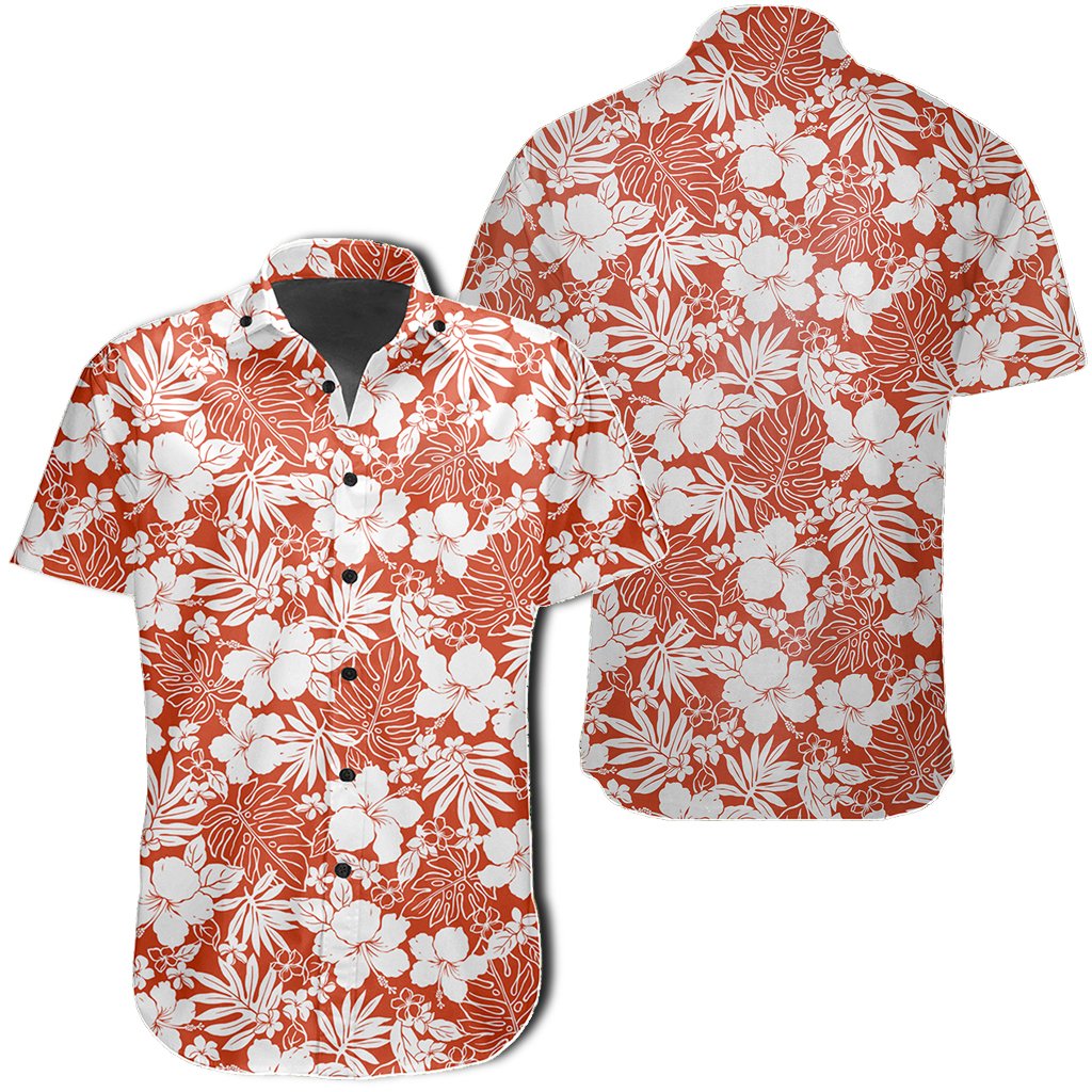 Hibiscus Flower Pattern Shirt – Gaicness