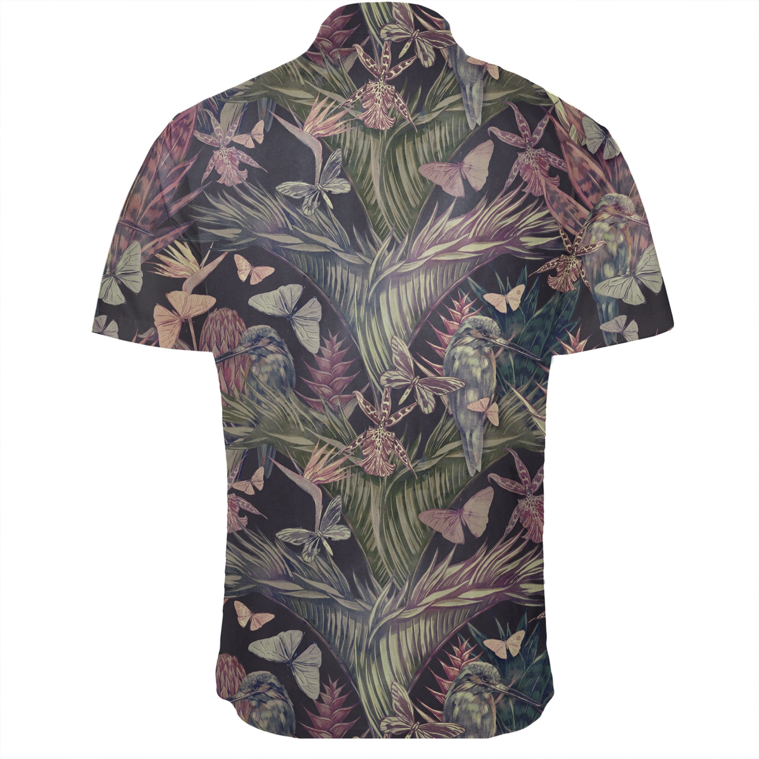 Hawaiian Shirt – Palm Leaves, Tropical Flowers Shirt – Gaicness