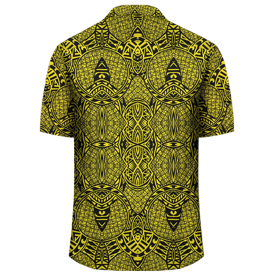 yellow hawaiian shirt uk