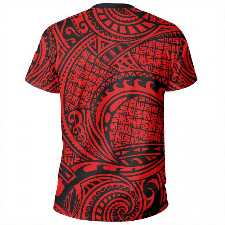 Polynesian Maori Lauhala Red T-Shirt – JR – Gaicness