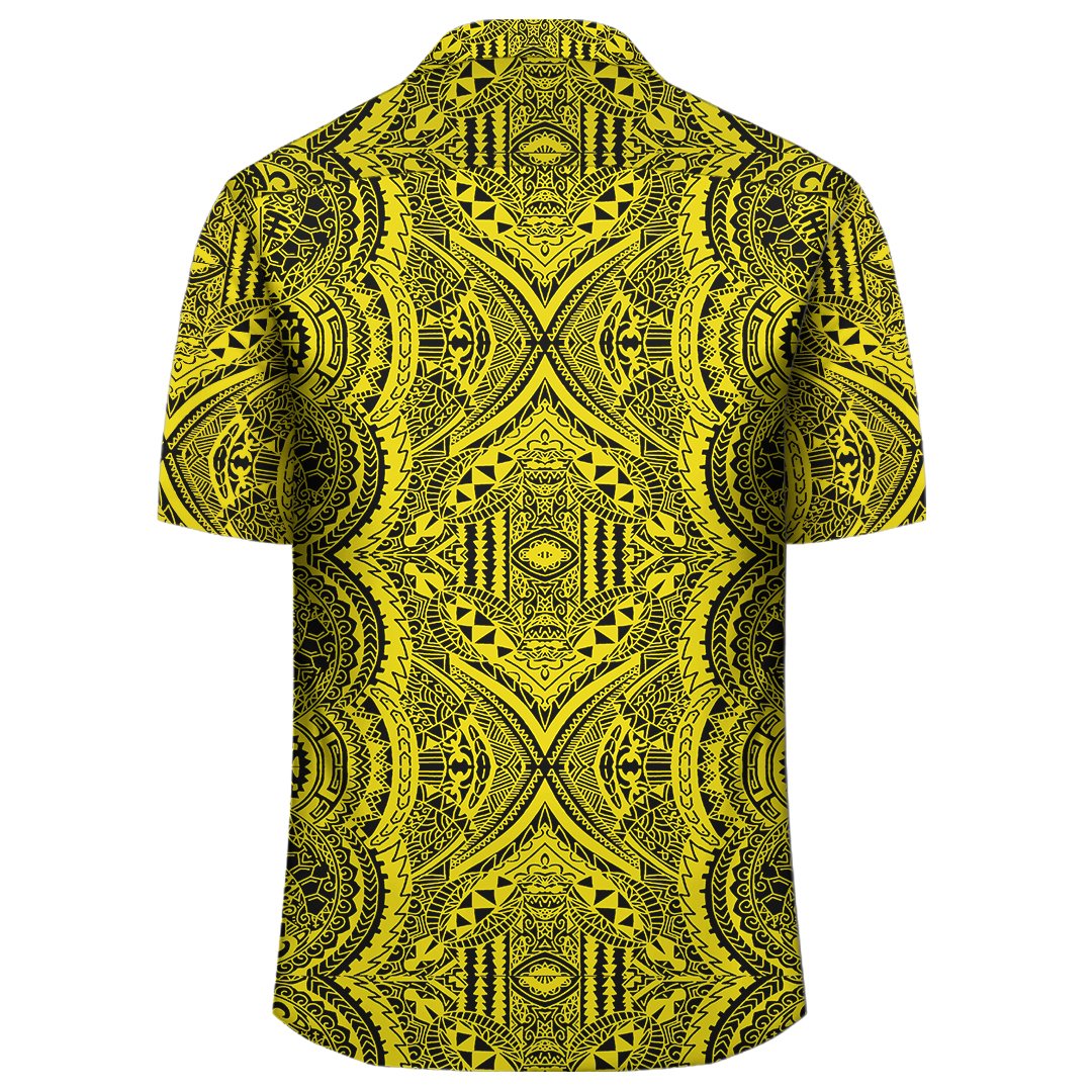 yellow hawaiian shirt uk