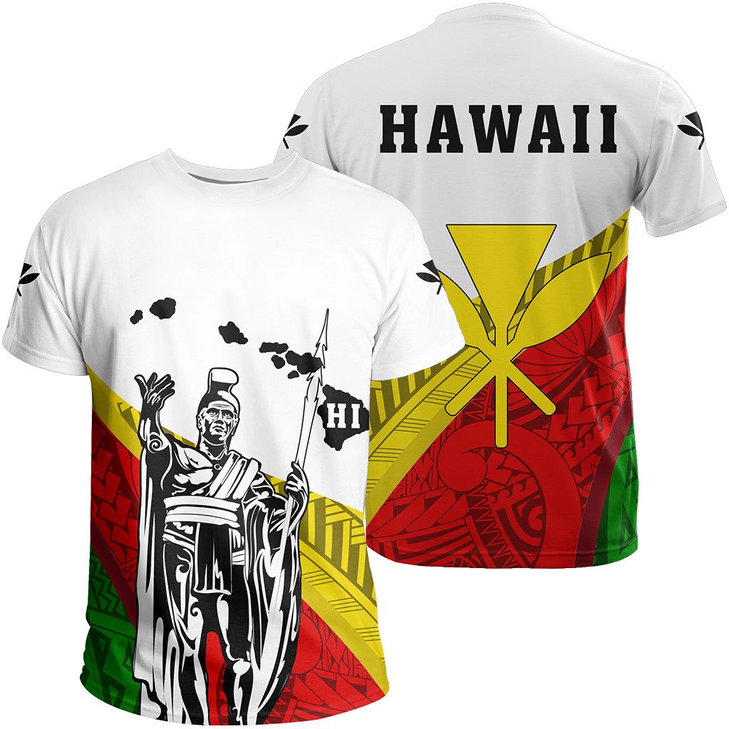 Hawaii Kakau Flag Polynesian T-shirt