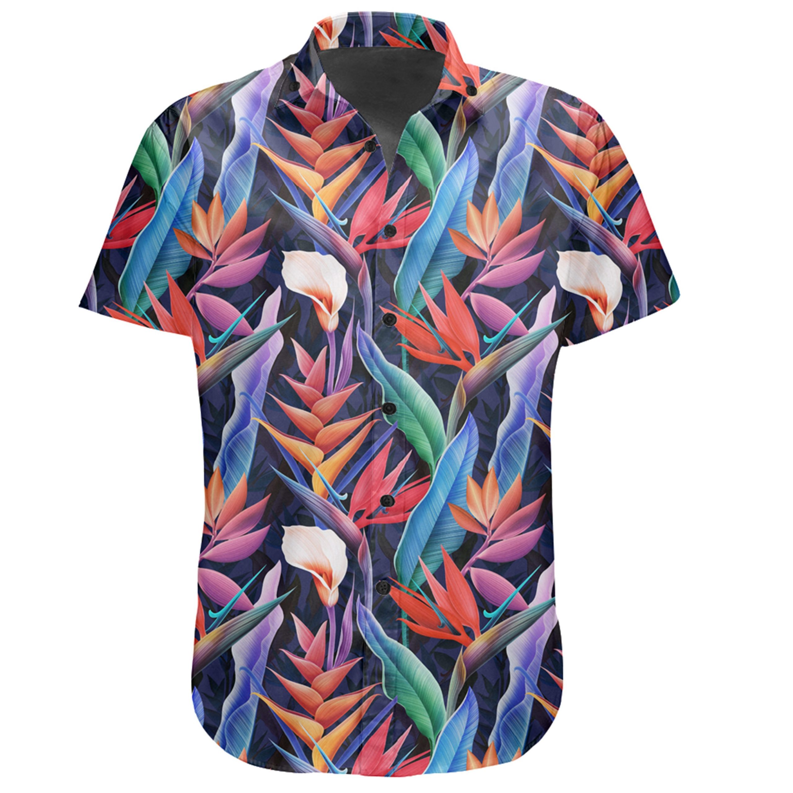 Hawaiian Shirt – Tropical Flower Shirt – Gaicness