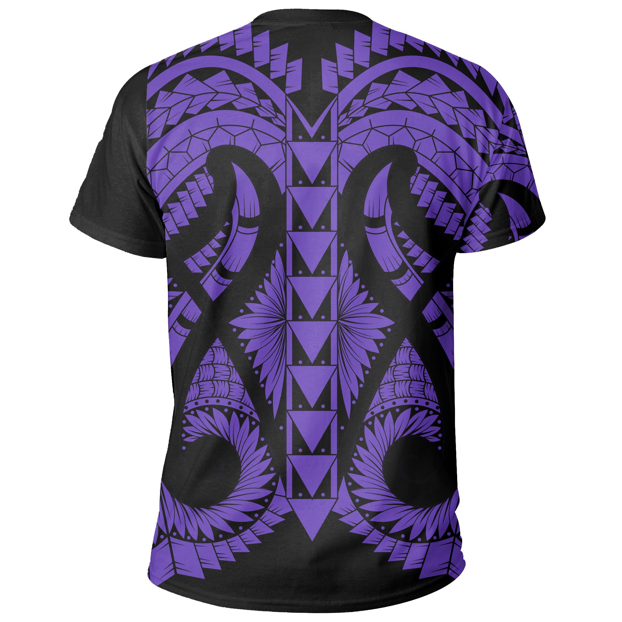Hawaii Polynesian In My Heart T-shirt – Ryan Style – Purple – Gaicness