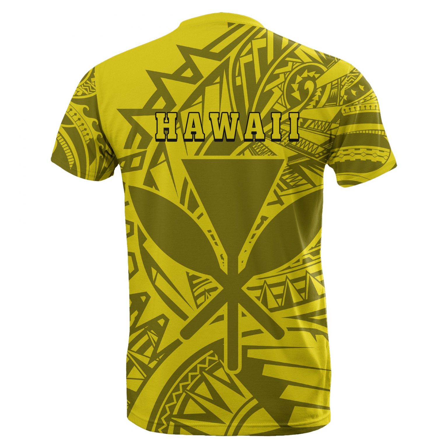 yellow hawaii t shirt